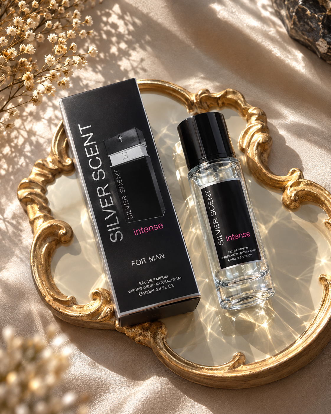 عطر مردانه سیلور سنت اینتنس🪨